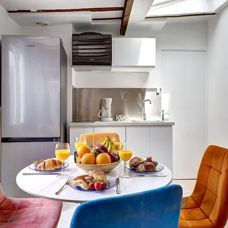 Апартаменты Bnbnova - 1br - Montorgueil & Le Marais