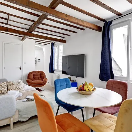 Апартаменты Bnbnova - 1br - Montorgueil & Le Marais *