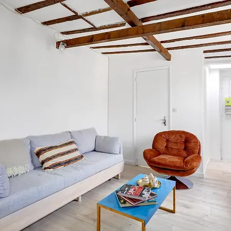 Апартаменты Bnbnova - 1br - Montorgueil & Le Marais Париж