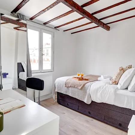 Апартаменты Bnbnova - 1br - Montorgueil & Le Marais *